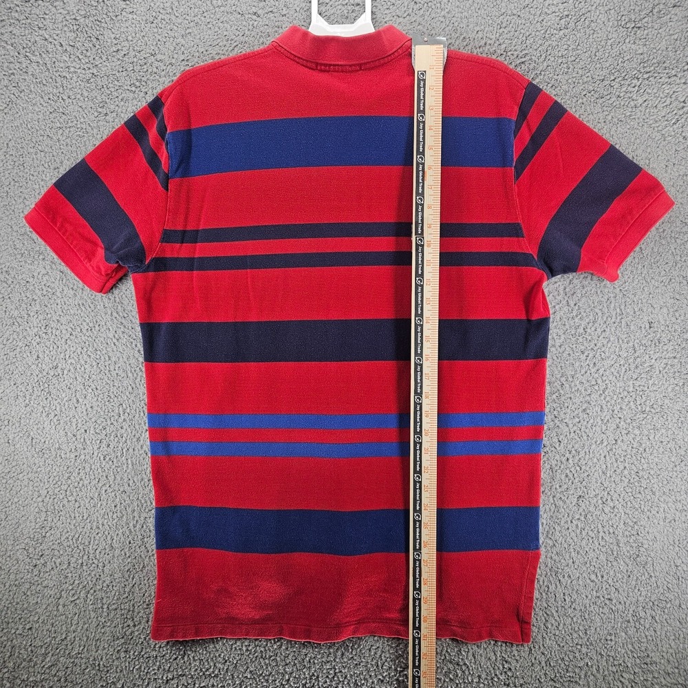 Polo by Ralph Lauren Red and Blue Striped Shirt - Picture 8 of 9